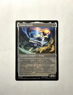 The Legend Of Kuruk/Avatar Kuruk 0061 The Last Airbender MTG With Top Loader - Image 2