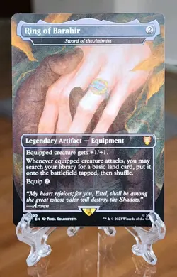 MTG Ring of Barahir - Sword of the Animist : The Lord of the Rings NM - Image 1