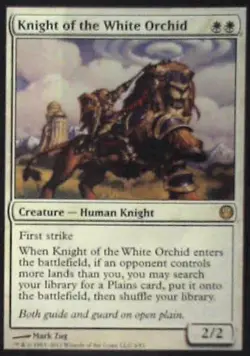 Knight of the White Orchid - Duel Decks: Knights vs. Dragons: #6 Nm C320 - Image 1
