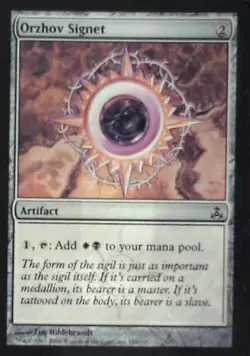 Orzhov Signet - Guildpact: #155, Magic: The Gathering Nm C350 - Image 1