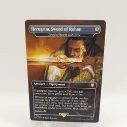Herugrim, Sword of Rohan - Sword of Hearth and Home Lord Of The Rings MTG LP - Image 1