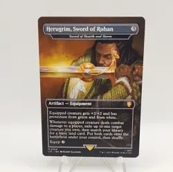 Herugrim, Sword of Rohan - Sword of Hearth and Home Lord Of The Rings MTG LP - Image 2