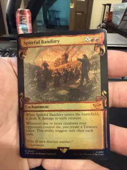 Spiteful Banditry (Showcase Scrolls Foil) Lord of the Rings 600 NM - Image 1