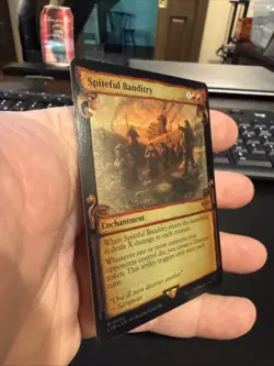 Spiteful Banditry (Showcase Scrolls Foil) Lord of the Rings 600 NM - Image 2