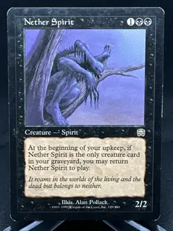 NETHER SPIRIT LP Mercadian Masques Original mtg Magic fast shipping - Image 1