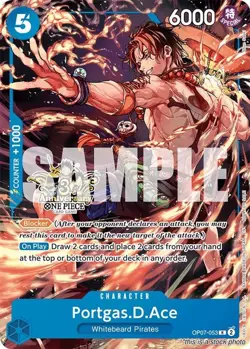 Portgas.D.Ace - OP07-053 (3rd Anniversary Tournament 3 Brothers Pack) [OP13 A... - Image 1