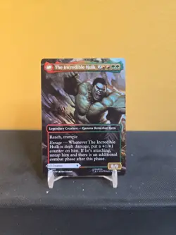 Bruce Banner (Borderless Foil) 331 Marvel Super Heroes MTG Foil NM - Image 2