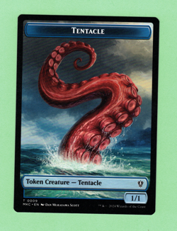 MTG DOUBLE SIDED - KOMA'S COIL T 0007 / TENTACLE T 0009 MKC 2024 - Image 2