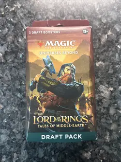 Magic the Gathering Lord of the Rings: Tales of Middle-Earth Draft 3 Pack Box - Image 1