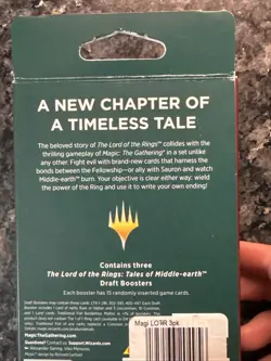 Magic the Gathering Lord of the Rings: Tales of Middle-Earth Draft 3 Pack Box - Image 2