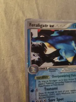 Pokemon Feraligatr EX TCG Holo Card Unseen Forces 103/115 HP - Image 3