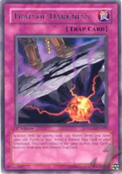 1x (NM) Trap of Darkness - TDGS-EN092 - Rare - Unlimited Edition YuGiOh - Image 1