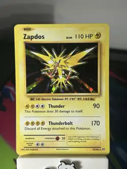 Pokemon TCG Zapdos Evolutions Holo Rare Card 42/108 - Image 2