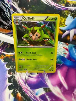 QUILLADIN 4/39 KALOS STARTER SET Holo Pokemon - Image 1