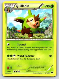 Quilladin 13/146 Uncommon XY LP Pokemon TCG - Image 1