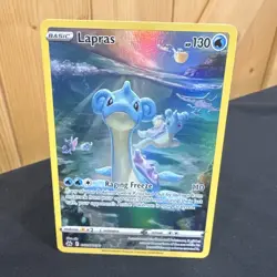 Pokemon TCG Lapras GG05/GG70 Crown Zenith Galarian Gallery UR Holo EN 130 HP - Image 1