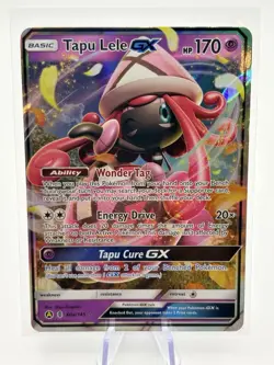 Pokemon TCG Tapu Lele GX 60/145 SM Guardians Rising Holo Ultra Rare English 2018 - Image 1