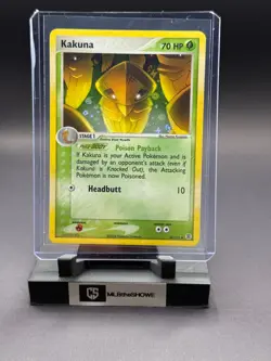 Kakuna Pokemon EX FireRed & LeafGreen 36 Lightly Played - Image 1