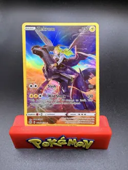 2022 Pokemon Brilliant Stars #TG05/TG30 Zekrom FA Ultra Rare Near Mint - Image 1
