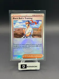 Black Belt's Training (Poke Ball Pattern) Pokemon Prismatic Evolutions 099/131 - Image 1