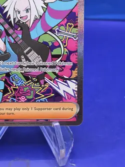 Pokemon Roxie's Performance Special Illustration Rare SIR 121/086 Chaos Rising - Image 4