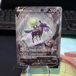 Shadow Rider Calyrex V - 172/198 - Pokemon Chilling Reign Alternate Art NM - Image 1