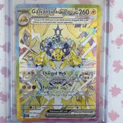 Galvantula EX 168/142 Sv07: Stellar Crown Special Illustration Rare Pokemon TCG - Image 1