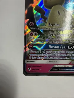 MIMIKYU GX 149/214 Pokemon TCG SM Lost Thunder Ultra Rare Full Art Holo Eng - Image 2