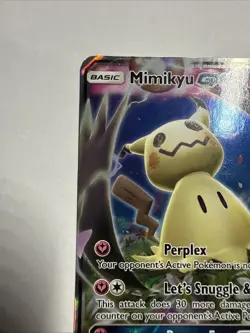 MIMIKYU GX 149/214 Pokemon TCG SM Lost Thunder Ultra Rare Full Art Holo Eng - Image 5