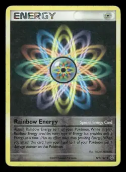 Rainbow Energy 121/127 MP Uncommon Reverse Holo Platinum 2009 Pokemon TCG - Image 1