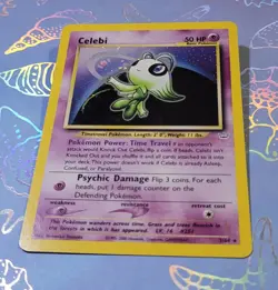 Celebi 3/64 Neo Revelation Holo Rare NM - Image 3