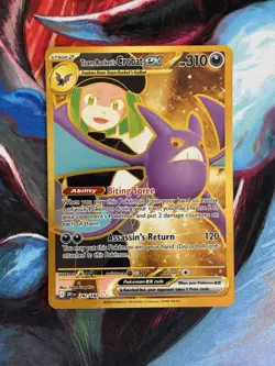 Pokemon Destined Rivals Team Rocket’s Crobat ex 242/182 - Image 1