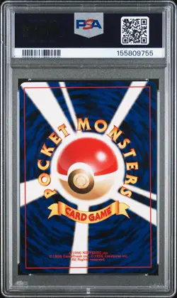 2001 Pokemon Japanese Neo 4 #180 Dark Flaaffy PSA 5 - Image 2