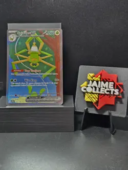 Pokemon Spidops ex 243/198 Special Illustration Rare S & V Base Set Near Mint - Image 1