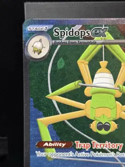 Pokemon Spidops ex 243/198 Special Illustration Rare S & V Base Set Near Mint - Image 5