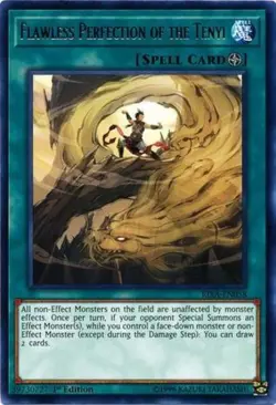 1x (EX) Flawless Perfection of the Tenyi - RIRA-EN058 - Rare - 1st Edition YuGi - Image 1