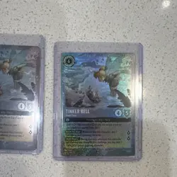 Disney Lorcana Floodborn Tinker Bell 138/204 Steel Cold Foil promo - Image 1
