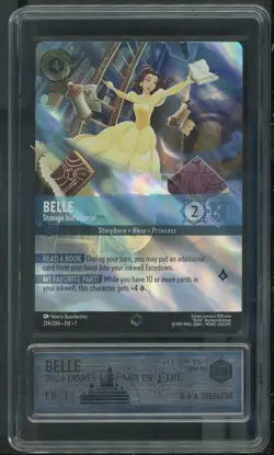 2023 DISNEY LORCANA EN 1-THE FIRST CHAPTER BELLE - STRANGE BUT SPECIAL PCG 10 - Image 1