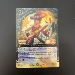 Disney Lorcana Woody - Jungle Guide NM Store Championship FOIL Promo #54 - Image 1