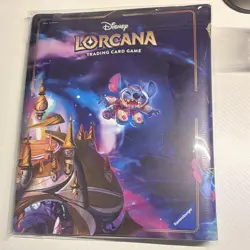 Ravensburger Disney Lorcana TCG Stitch 3-Ring Binder 9-Pocket 252 w/ Strap - Image 2