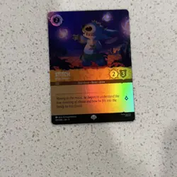 Disney Lorcana Stitch 207/204 Storyborn Hero Alien Foil Holo EN - Image 1