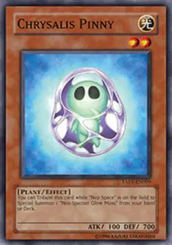 1x (LP) Chrysalis Pinny - TAEV-EN009 - Common - Unlimited Edition YuGiOh - Image 1