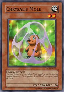 1x (P) Chrysalis Mole - TAEV-EN011 - Common - 1st Edition YuGiOh - Image 1