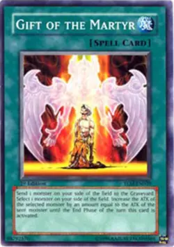 1x (NM) Gift of the Martyr - TLM-EN039 - Common - Unlimited Edition YuGiOh - Image 1