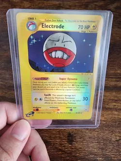 Electrode Reverse Holo 8/147 Aquapolis English Pokemon Card WoTC E-Reader - Image 1