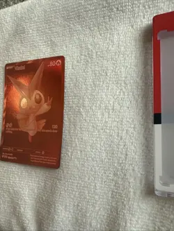Pokemon TCG Black Bolt Red Victini Card 171/086 NM US Seller Holo Rare - Image 4