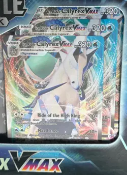 POKEMON TRADING CARD GAME ICE RIDER CALYREX VMAX LEAGUE BATTLE DECK BOX - Image 3