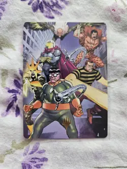 Behold the Sinister Six! Art Card (45/54) (Gold-Stamped) - MTG Spiderman - Image 1