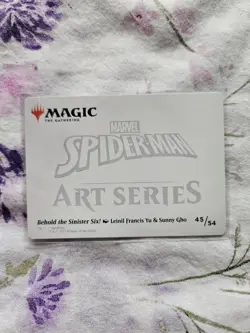 Behold the Sinister Six! Art Card (45/54) (Gold-Stamped) - MTG Spiderman - Image 2