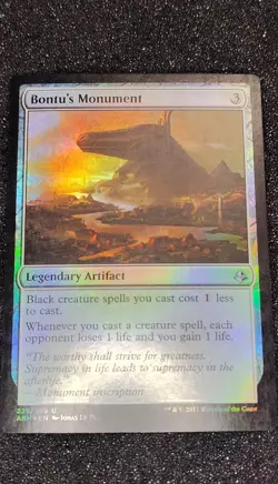 Bontu's Monument 225 Amonkhet Pokemon Card - Image 1